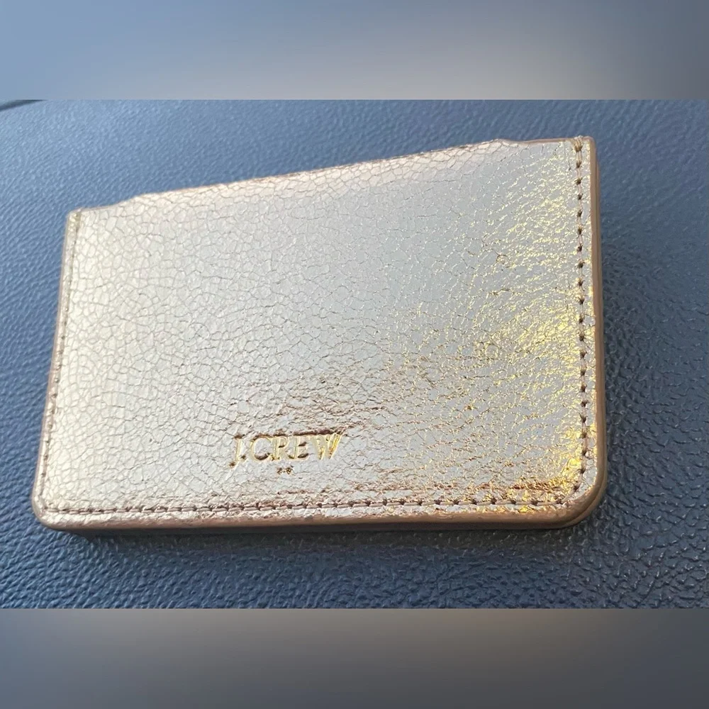 J.Crew Gold Card Holder🌟